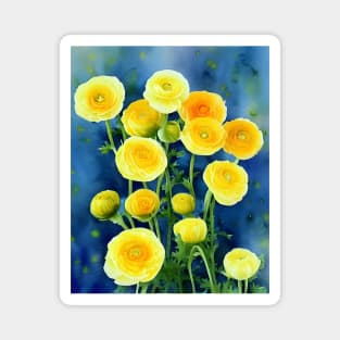 That's Ranunculus! Magnet