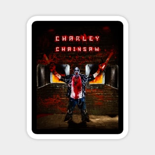 Charley Chainsaw Crematorium 2 Magnet