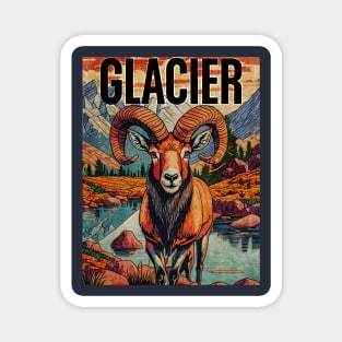Glacier National Park Magnet