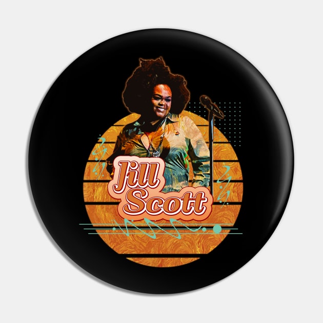 Jill scott \\ Retro Art Pin by Nana On Here