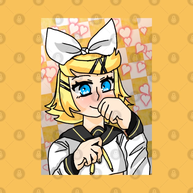 Kagamine Rin Cute by Wiley Blue 