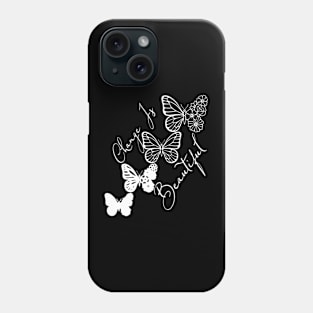 Change Is Beautiful - Cute Butterfly Phone Case