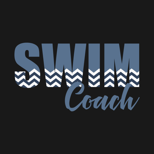 Chevron Swim Coach by StacysCellar