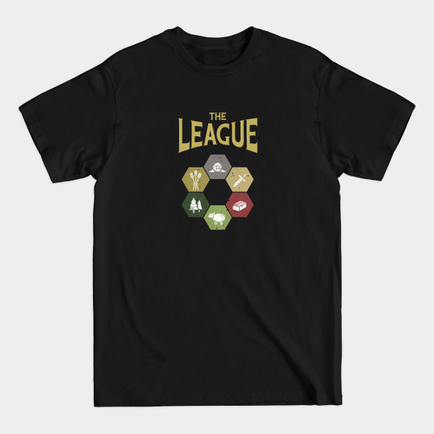 Disover The League - Catan - T-Shirt