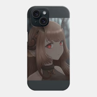 moth girl Phone Case