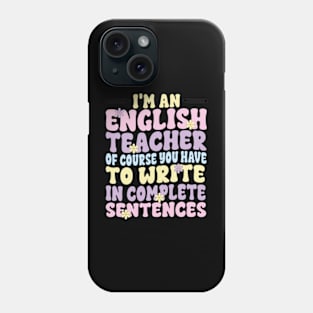 English Teacher Linguistics Grammar Professor Writer Editor Phone Case