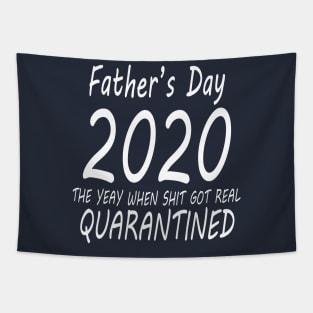 Fathers Day Quarantine Tapestry