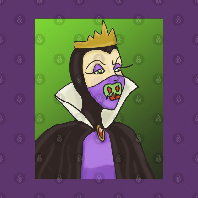 Evil Queen of Quarantine by tesiamarieart