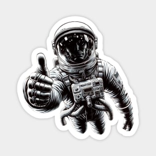 Houston, We Have a Thumbs Up! Magnet