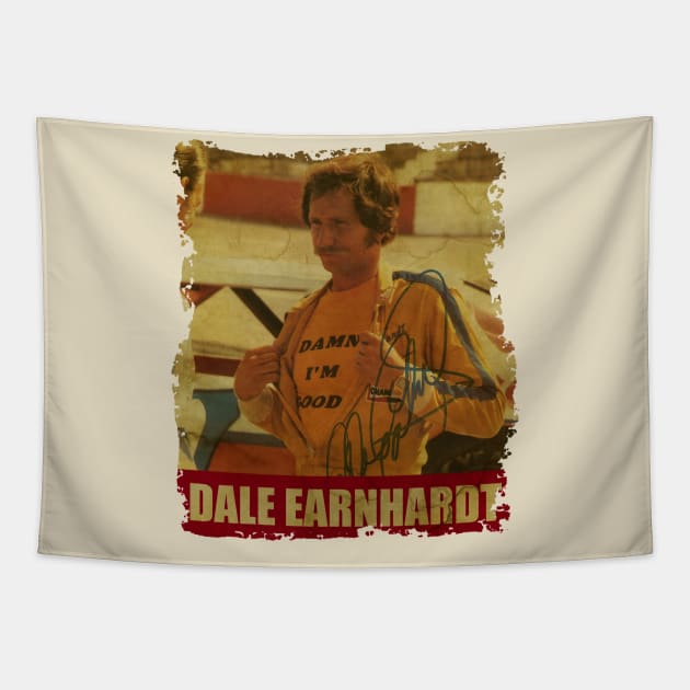 Dale Earnhardt - NEW RETRO STYLE Tapestry by FREEDOM FIGHTER PROD