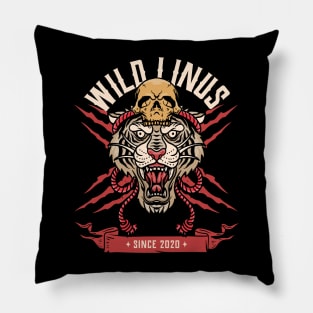 Screaming Tiger Pillow