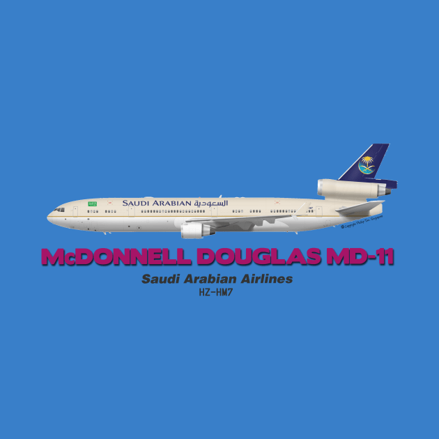 McDonnell Douglas MD-11 - Saudi Arabian Airlines by TheArtofFlying