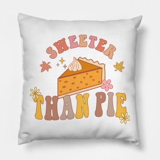 Sweeter Than Pie Pillow