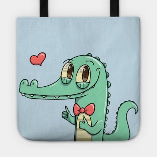 Thumbs Up Gator Tote