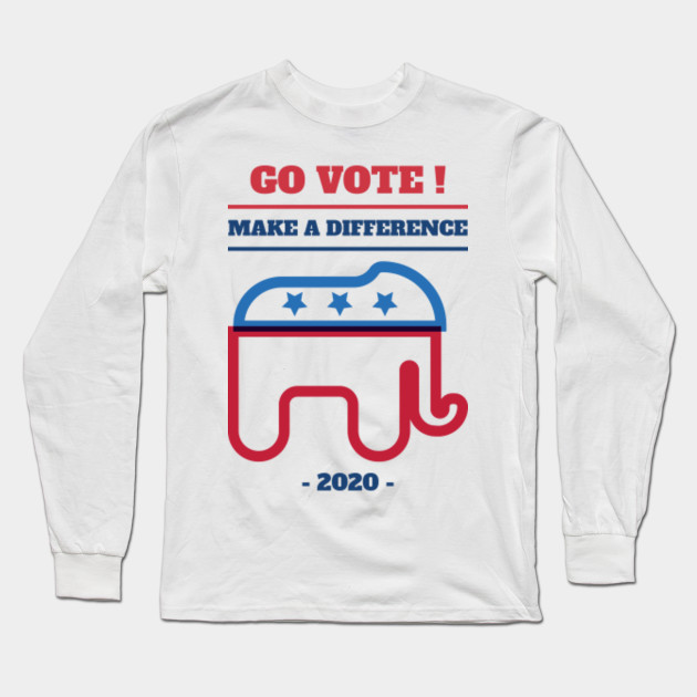 Vote 2020 For Us Election Vote 2020 Vote 2020 Long Sleeve T Shirt Teepublic