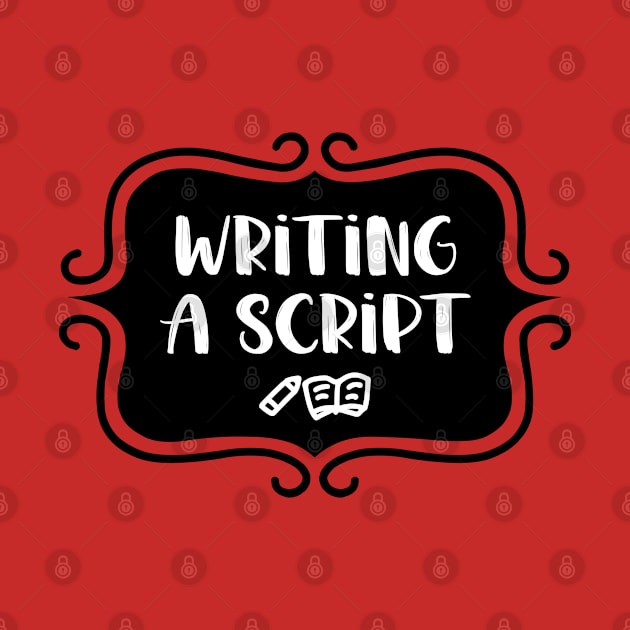 Writing a Script - Vintage Typography by TypoSomething