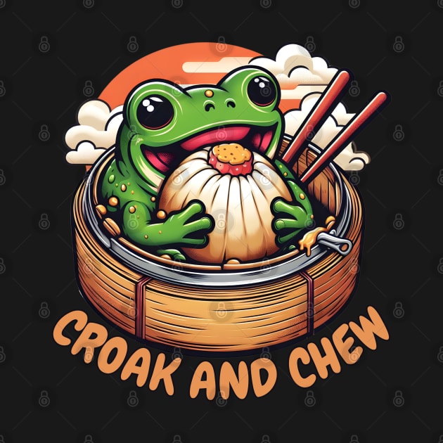 dim sum green frog by Japanese Fever