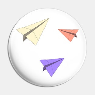 Paper Planes Sticker Pack Pastel Pin