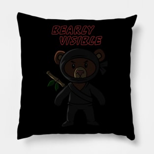 Bearly Visible Pillow