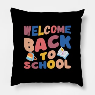 Welcome back to school Pillow