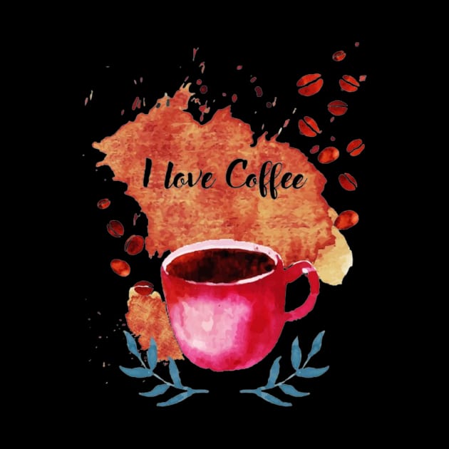 I love coffee by  El-Aal