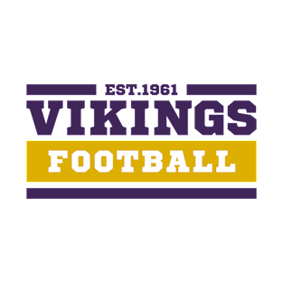 Vikingsss Football Est.1961 New Edition T-Shirt