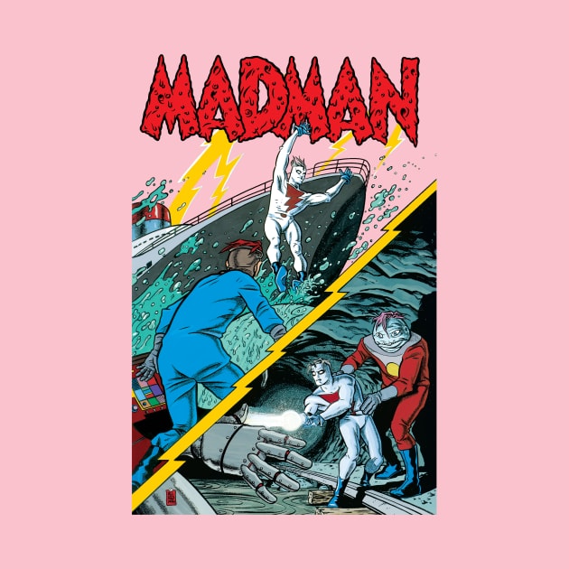 MADMAN on the high seas and underground! by MICHAEL ALLRED