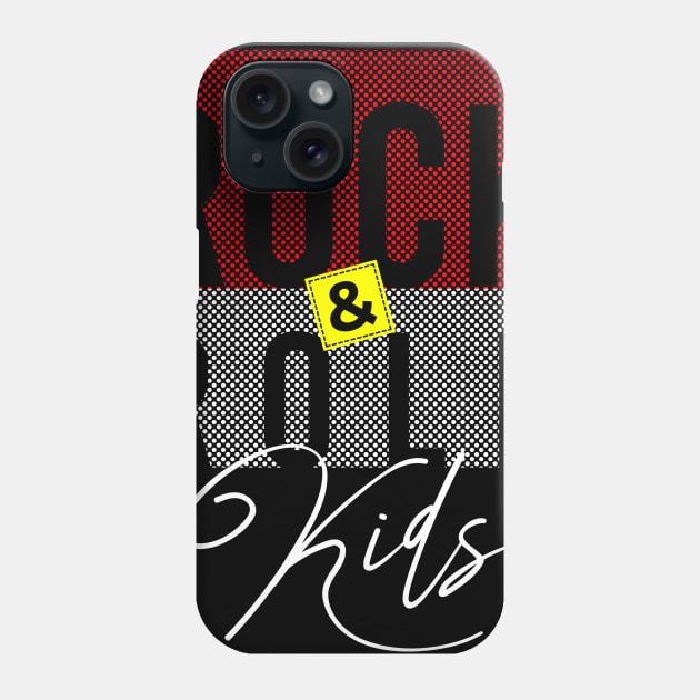 Rock & Roll Kids Phone Case by evolet store