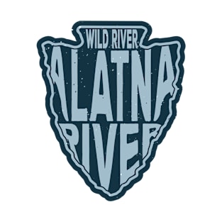 Alatna River Wild River name arrowhead T-Shirt