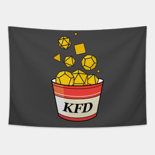 KFD Bucket Logo Tapestry