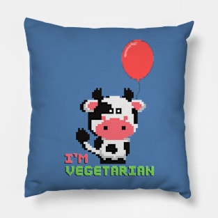 Vegetarian Cow with baloon Pillow