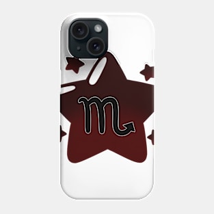 Astrological Sign Star - Scorpio Phone Case