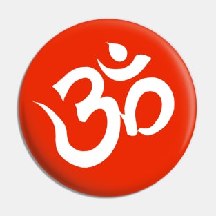 Om Spiritual Awareness Meditation Yoga Pin