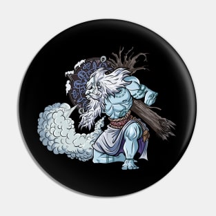 Frozen Fury: Frost Giant Ymir Design Pin