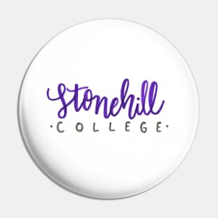 Stonehill College Pin
