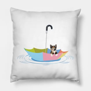 Kitten Cruise Pillow