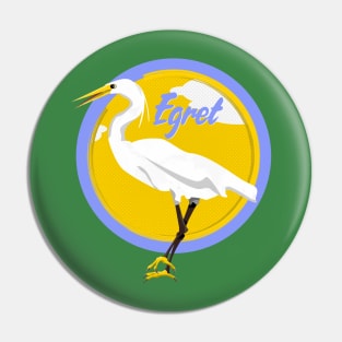 Egret Pin