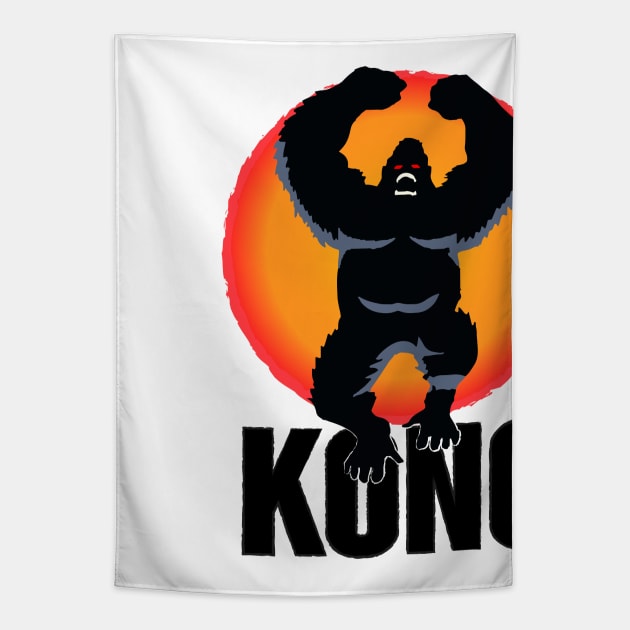 King Kong Tapestry by BitemarkMedia