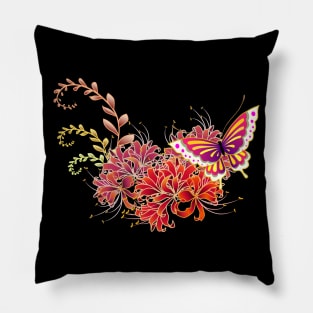 Red Spider Lily Pillow