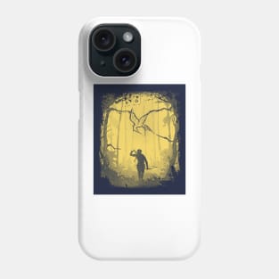 Hunger Games Woods - Yellow Blue Phone Case