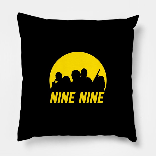 Brooklyn Nine Nine Pillow by Printnation