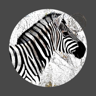 Zebra with postmark T-Shirt