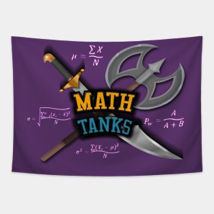 Math Tanks Tapestry