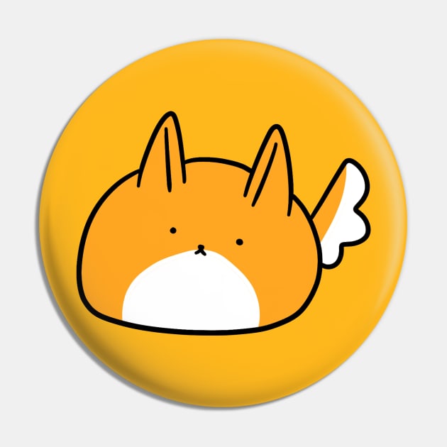 Pointy-Eared Dog Blob Pin by saradaboru