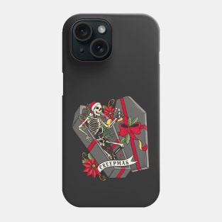 Creepmas Skeleton Christmas Phone Case