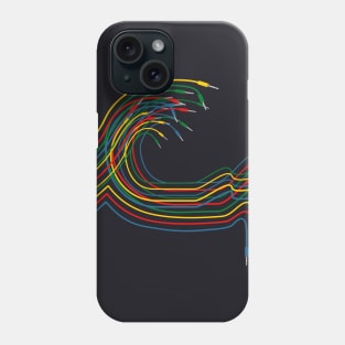 Great Wave for Electronic Musician and Synthesizer player Phone Case