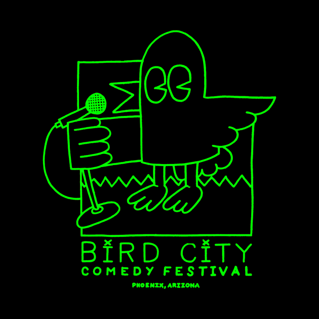 Logo #2 in Neon Green by BirdCityComedyFestival