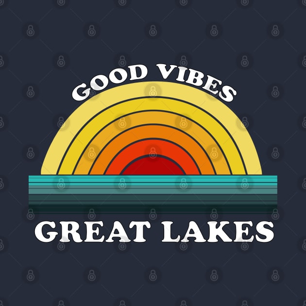 Good Vibes Great Lakes by Megan Noble