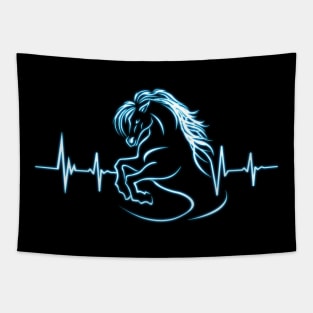 Horse Heartbeat Lover Gifts by Farm n' Fancy Tapestry