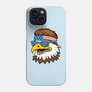 American Eagle | Majestic Freedom | T Shirt Design Phone Case